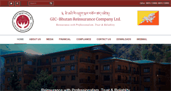 Desktop Screenshot of gicbhutanre.com